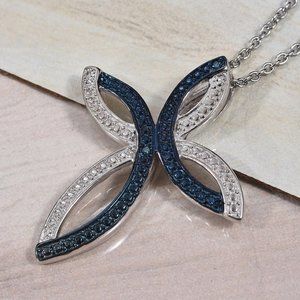 Diamond Accent Cross Pendent